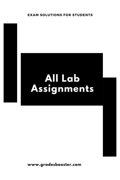 BIOS 242 Lab Assignments Weeks 1 - 8